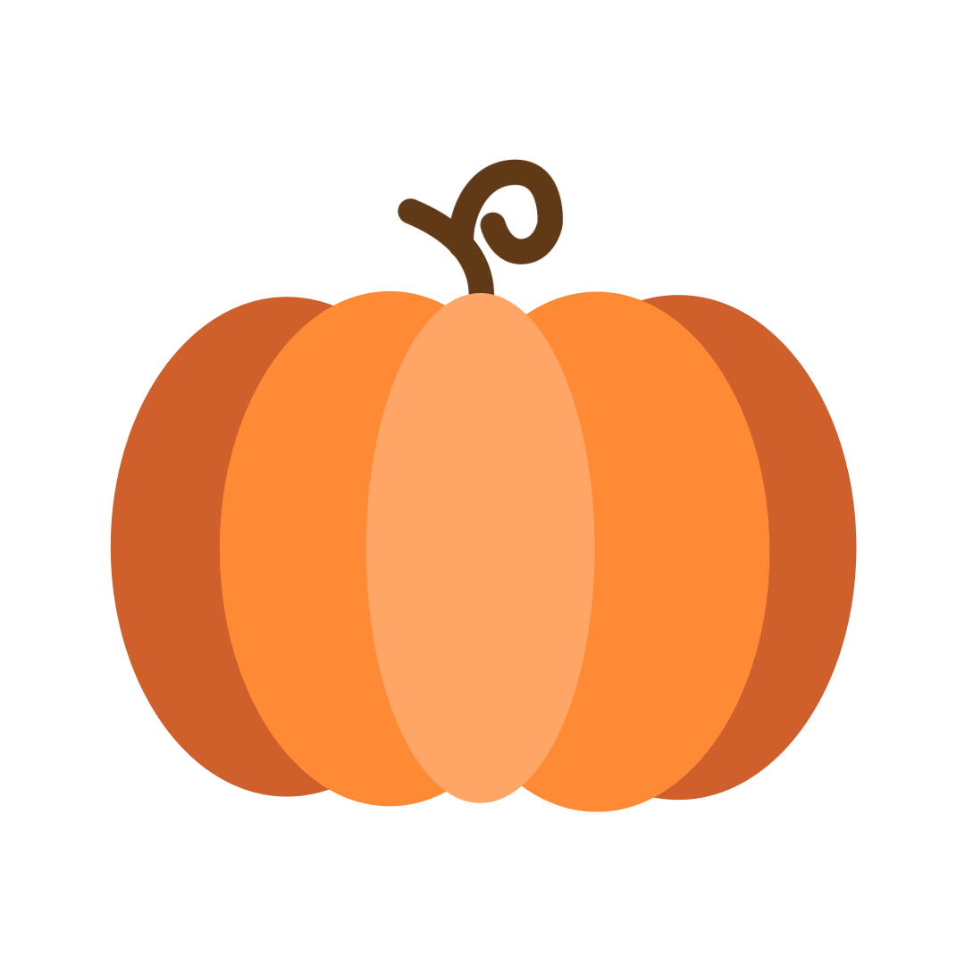 Fall Pumpkin Sticker by Delish for iOS & Android | GIPHY