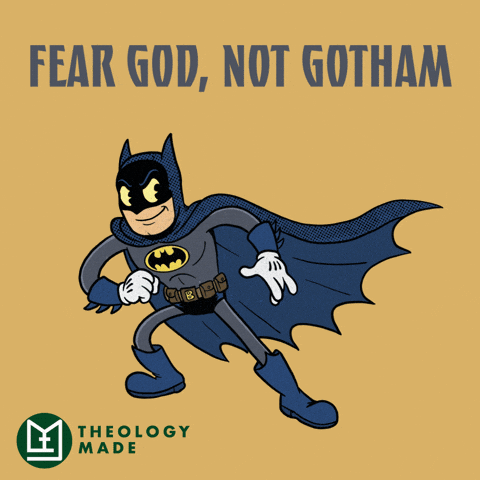 Dark Knight Batman GIF by Theology Made