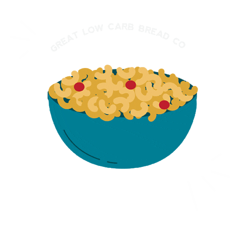 Pasta Low Carb Sticker by greatlowcarb