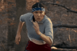 Stranger Things Running GIF