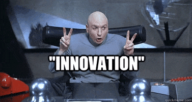 innovation scare quotes GIF