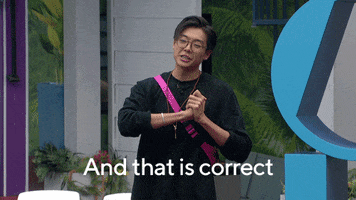 Host That Is Correct GIF by Big Brother