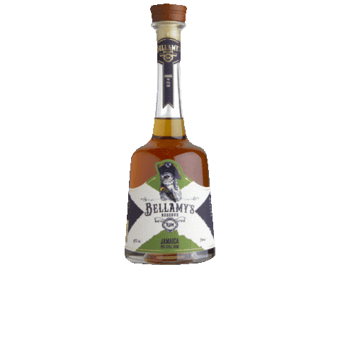 Bellamy's Reserve Rum Sticker