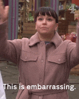 Embarrassed Nancy GIF by Hollyoaks
