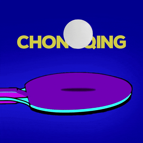 Table Tennis Chongqing GIF by RightNow