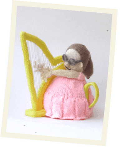 Musician Harp GIF by TeaCosyFolk