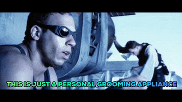 Riddick Grooming Shave Razor GIF