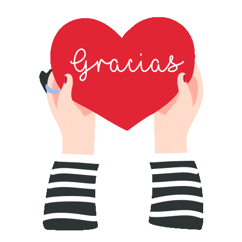 Gracias Sticker by Wendy Ramos