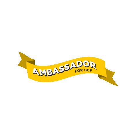 Ucf Ambassador Sticker by UCF Global