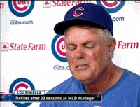 Mad Lou Piniella GIF by YES Network - Find & Share on GIPHY