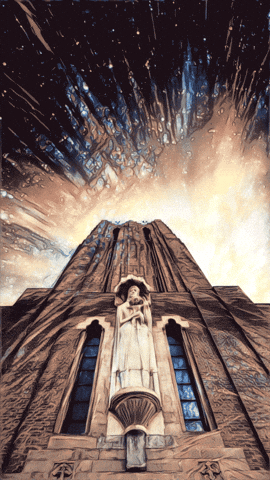 Cathedral Avemaria GIF by Hello Moth