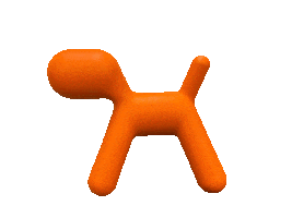 Orange Dog Sticker by Inductive Automation