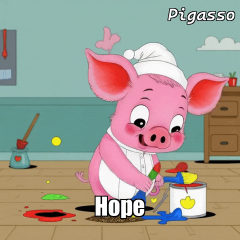Hope Meditation GIF by The Pigasso
