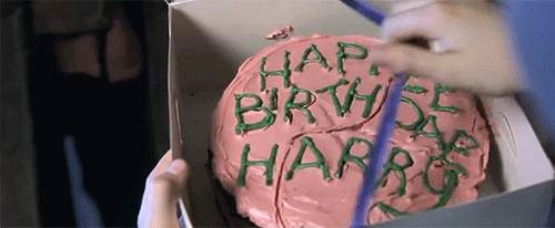 Harry-potter-birthday-cake GIFs - Get the best GIF on GIPHY