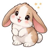 Sticker Bunny Sticker