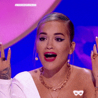 Confused Rita Ora GIF by The Masked Singer UK