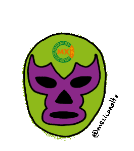 Mexico Wrestler Sticker by Mexicanal