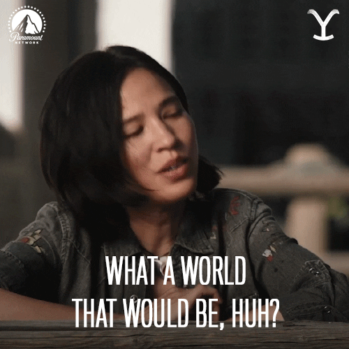 Paramount Network What A World GIF by Yellowstone
