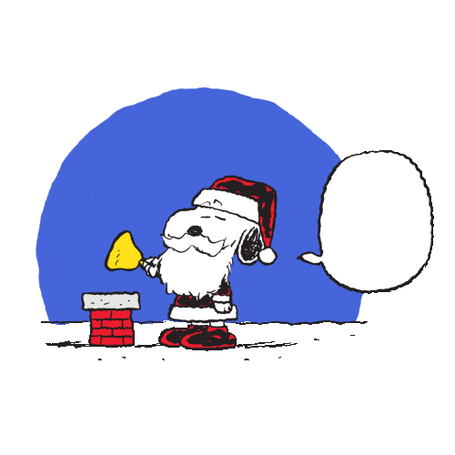 Animation Christmas Sticker by Peanuts