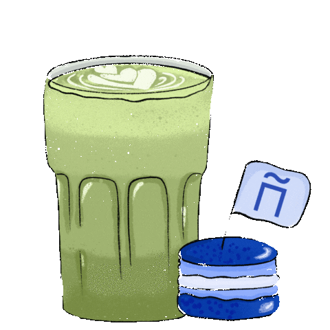 Matcha Latte Sticker