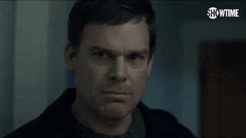 Serious Michael C Hall GIF by Dexter