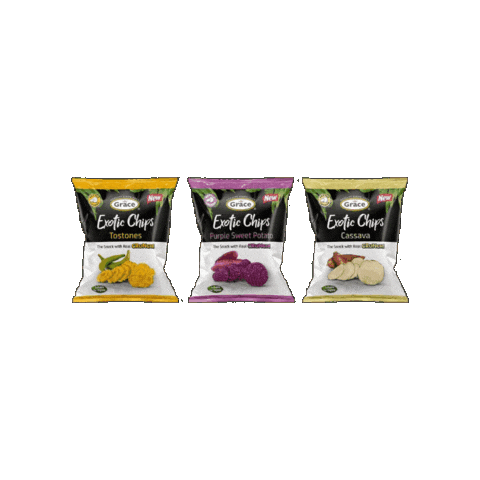 Exoticchips Sticker by Grace Foods Canada
