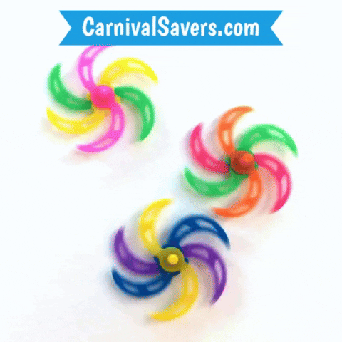 CarnivalSavers carnival savers carnivalsaverscom spinning tops neon spin tops small toy GIF