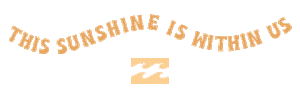Sunshine Sticker by Billabong Womens