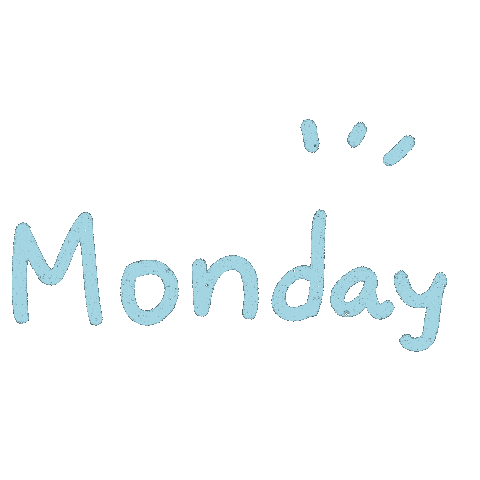 Monday Sticker