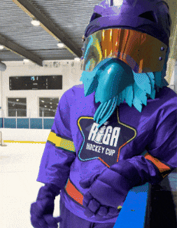 Ice Hockey Ricky GIF by Riga Hockey Cup