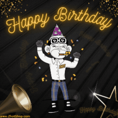 Happy Birthday Brother GIF by Zhot Shop