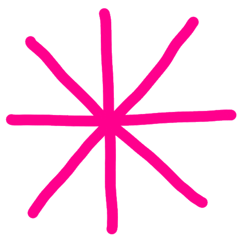 Pink Star Sticker by Sopitas