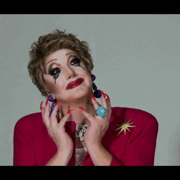 james st james drag GIF by absurdnoise