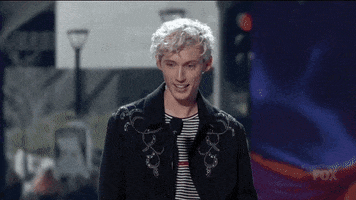 Troye Sivan Hair Toss GIF by FOX Teen Choice