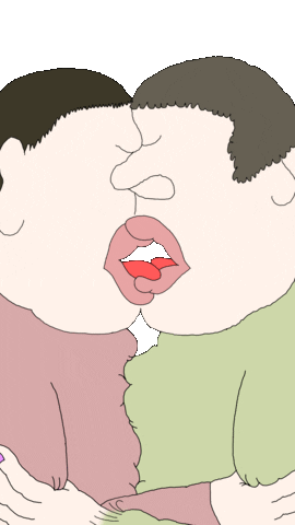 Tongue Love GIF by Maria Zilli