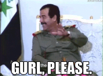 Saddam meme gif