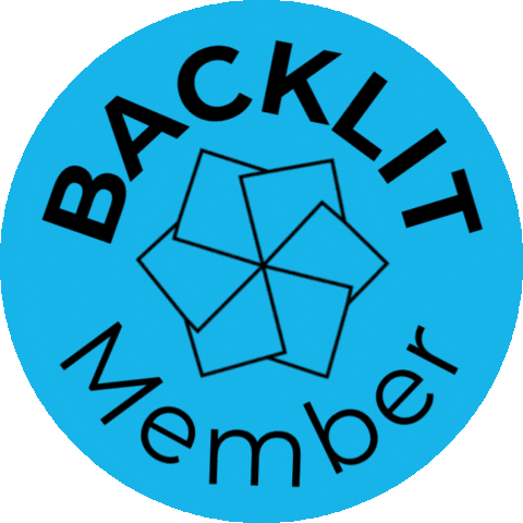 Backlit Member Sticker by Backlit Gallery