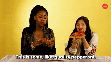 Pizza Pepperoni GIF by BuzzFeed