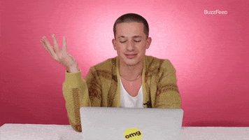 Charlie Puth Cringe GIF by BuzzFeed