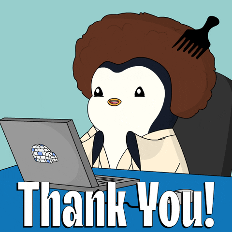 Well Done Thank You GIF by Pudgy Penguins