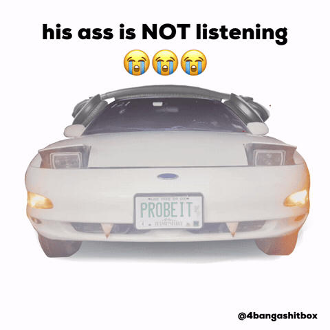 Not Listening Ford GIF