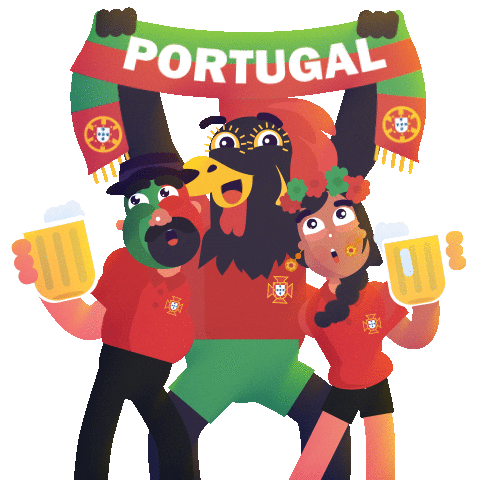 Portugal Ronaldo Sticker by Manne Nilsson