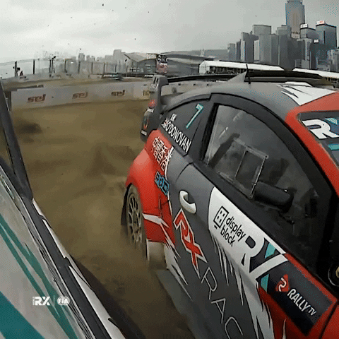 Cars Driving GIF by World RX - FIA World Rallycross Championship