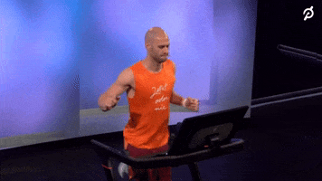 Treadmill Running GIF by Peloton