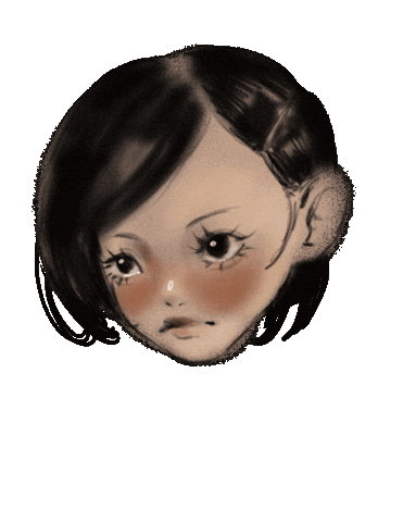 Blushing Sticker