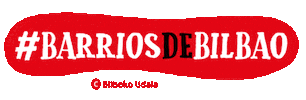 Bilbo Barrios Sticker by Bilboko Udala - Ayuntamiento de Bilbao