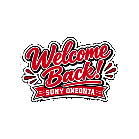 Move In Welcome Back Sticker by SUNY Oneonta