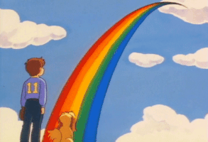 Rainbow Brite Goodbye GIF