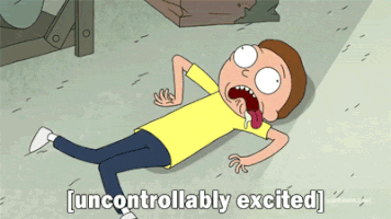 Excited Rick And Morty GIF by moodman
