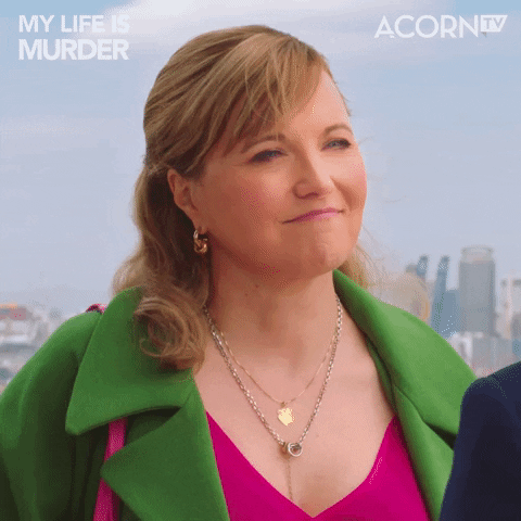 Lucy Lawless Ugh GIF by Acorn TV